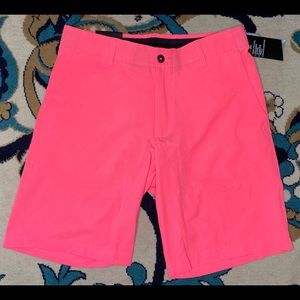 Under Armour Pink Golf Shorts Mens 32